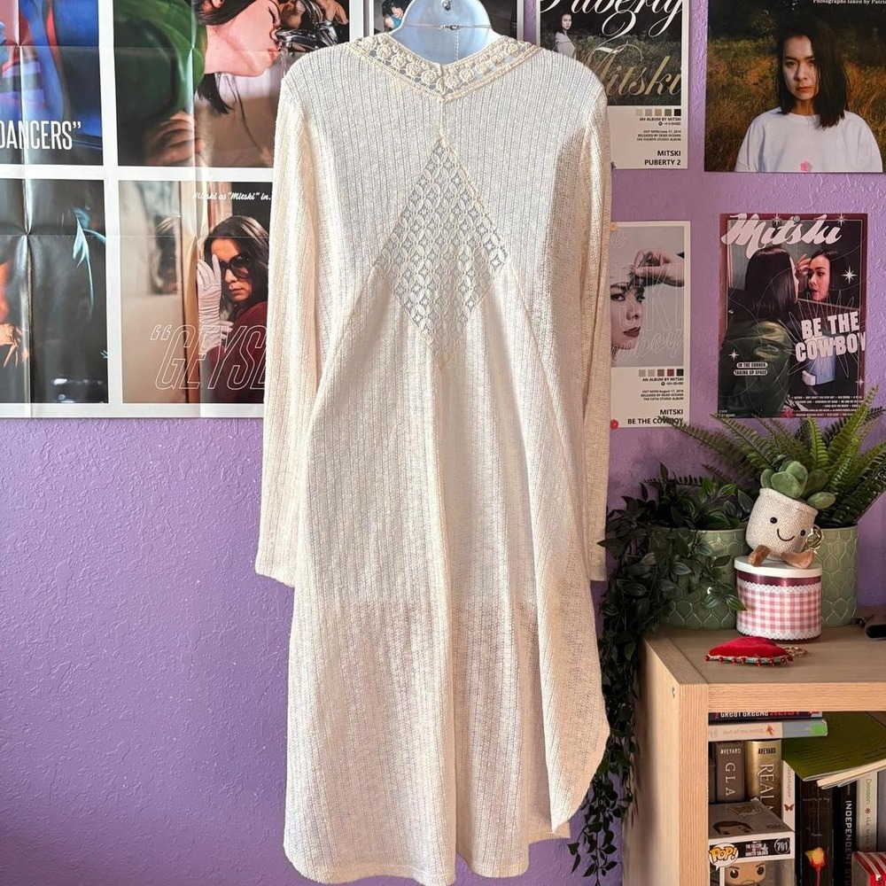 Boho Open Knit Cardigan